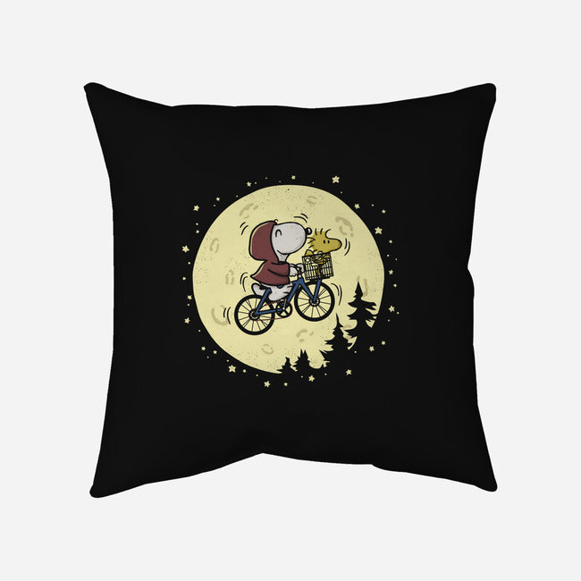 To The Moon-None-Removable Cover-Throw Pillow-Xentee