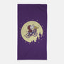 To The Moon-None-Beach-Towel-Xentee