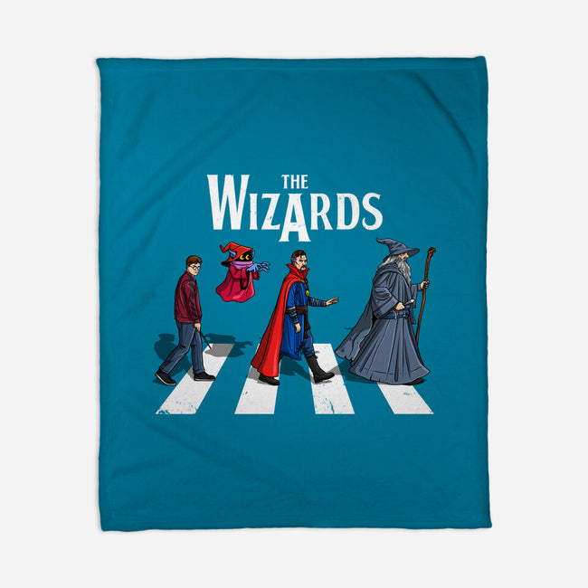 The Wizards Road-None-Fleece-Blanket-drbutler