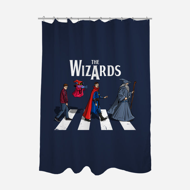 The Wizards Road-None-Polyester-Shower Curtain-drbutler