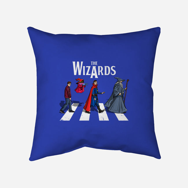 The Wizards Road-None-Removable Cover-Throw Pillow-drbutler