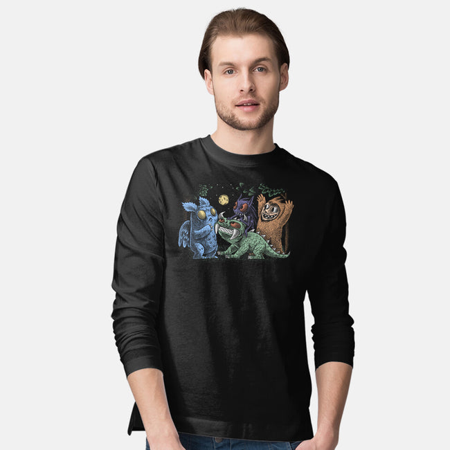 A Really Wild Rumpus-Mens-Long Sleeved-Tee-Aarons Art Room