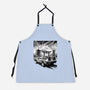 Back To The Japan Temple-Unisex-Kitchen-Apron-DrMonekers