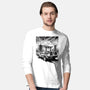 Back To The Japan Temple-Mens-Long Sleeved-Tee-DrMonekers