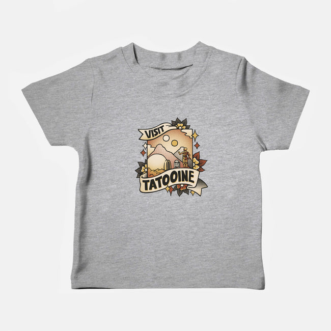 Visit Tatooine Tattoo-Baby-Basic-Tee-tobefonseca