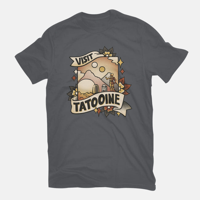 Visit Tatooine Tattoo-Unisex-Basic-Tee-tobefonseca