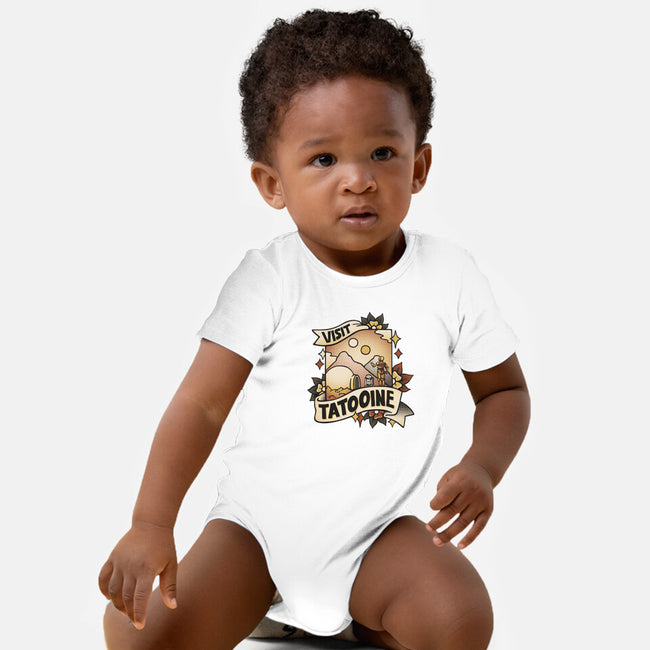 Visit Tatooine Tattoo-Baby-Basic-Onesie-tobefonseca