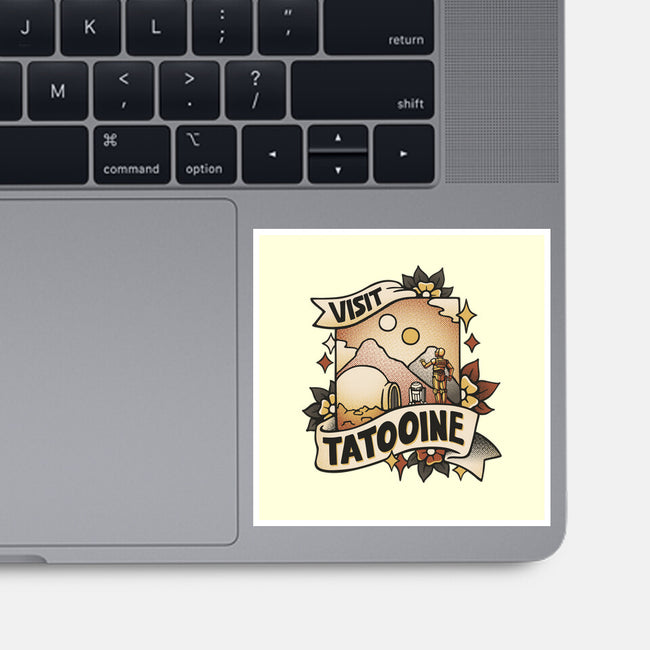 Visit Tatooine Tattoo-None-Glossy-Sticker-tobefonseca