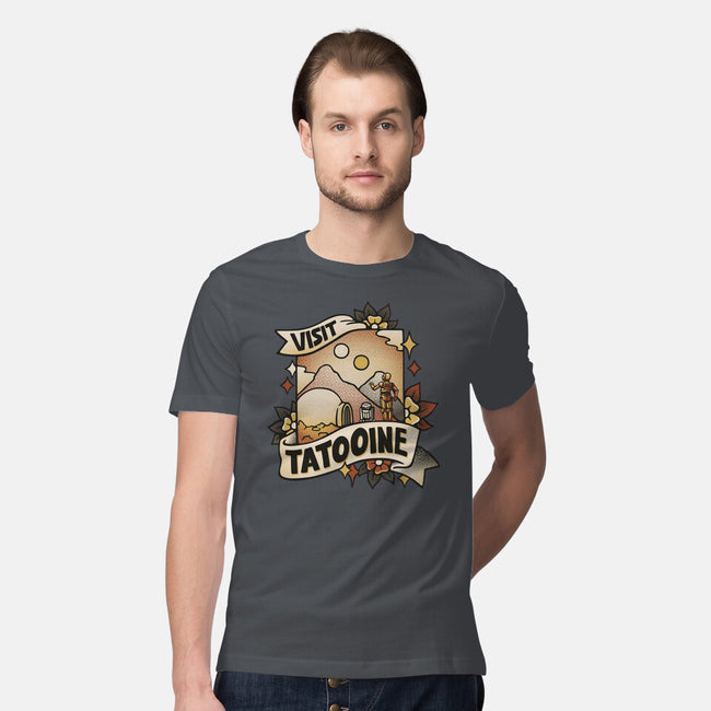 Visit Tatooine Tattoo-Mens-Premium-Tee-tobefonseca