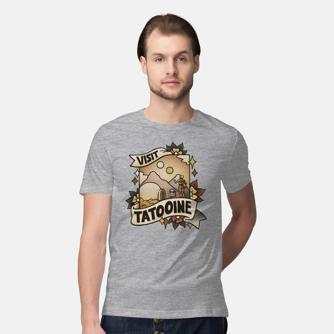 Visit Tatooine Tattoo-Mens-Premium-Tee-tobefonseca