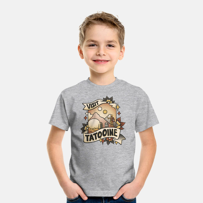 Visit Tatooine Tattoo-Youth-Basic-Tee-tobefonseca