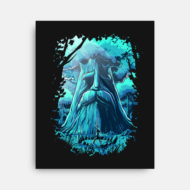 Hyrule Forest Hero-None-Stretched-Canvas-Diego Oliver