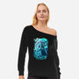 Hyrule Forest Hero-Womens-Off Shoulder-Sweatshirt-Diego Oliver