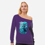 Hyrule Forest Hero-Womens-Off Shoulder-Sweatshirt-Diego Oliver