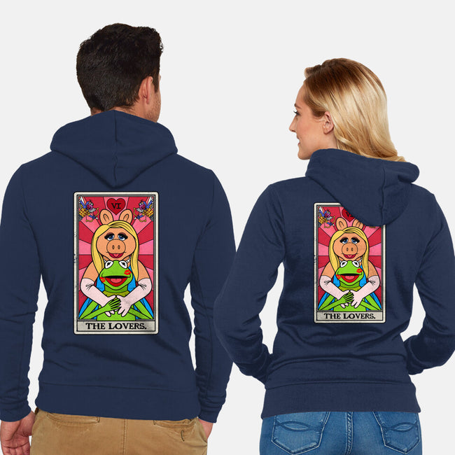 Muppet Lovers-Unisex-Zip-Up-Sweatshirt-drbutler