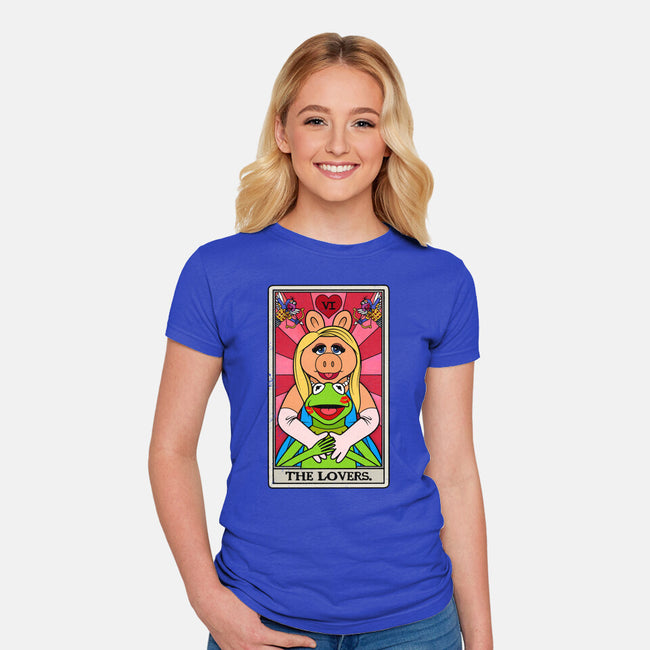 Muppet Lovers-Womens-Fitted-Tee-drbutler