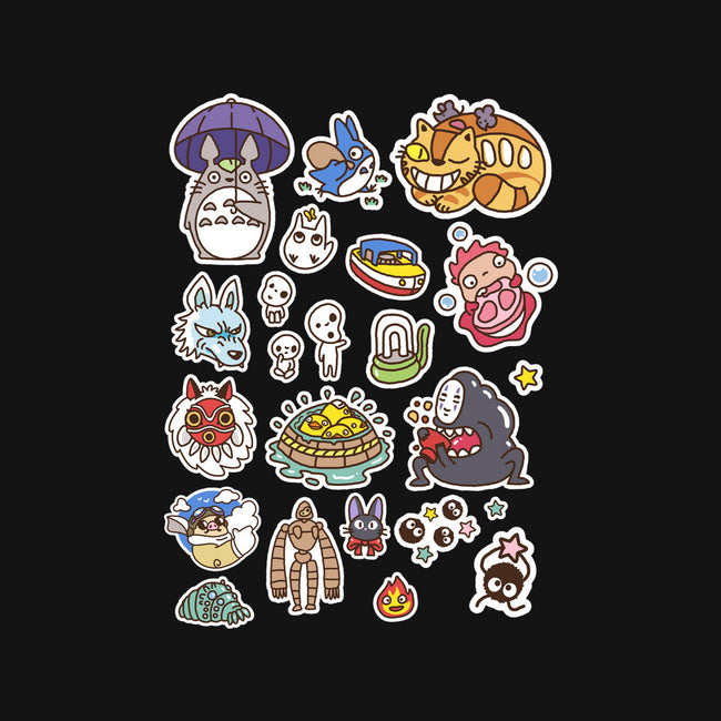 Ghibli Cuties-None-Basic Tote-Bag-demonigote