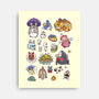 Ghibli Cuties-None-Stretched-Canvas-demonigote