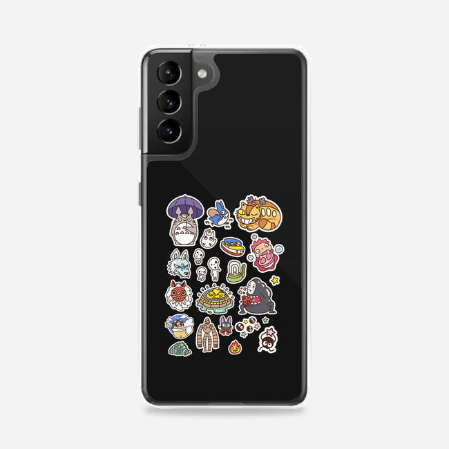 Ghibli Cuties-Samsung-Snap-Phone Case-demonigote