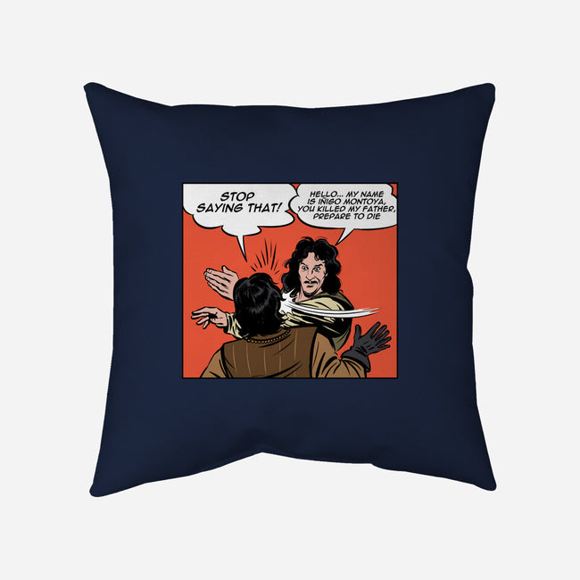 Montoya Slap-None-Removable Cover-Throw Pillow-zascanauta