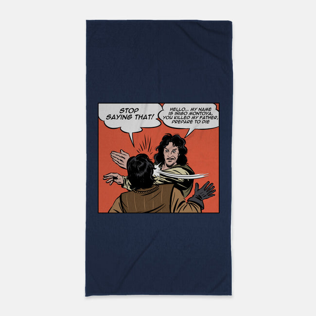 Montoya Slap-None-Beach-Towel-zascanauta