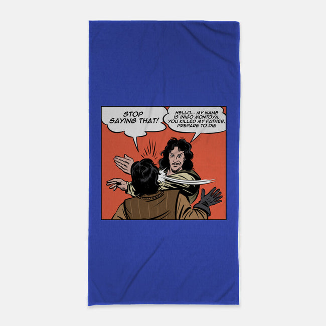 Montoya Slap-None-Beach-Towel-zascanauta