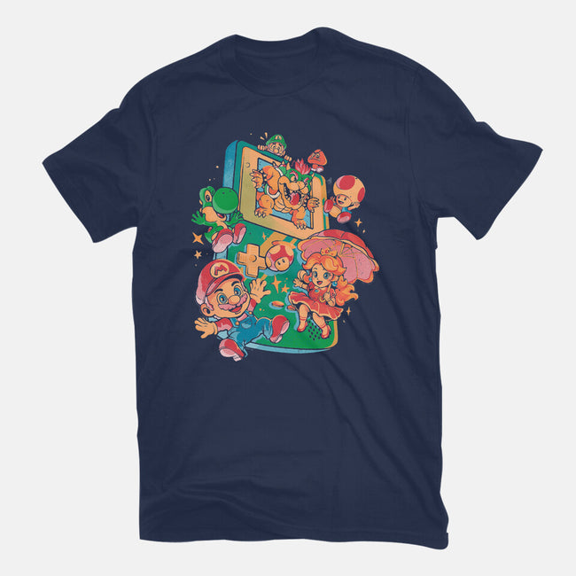 Plumber Game-Unisex-Basic-Tee-Arigatees