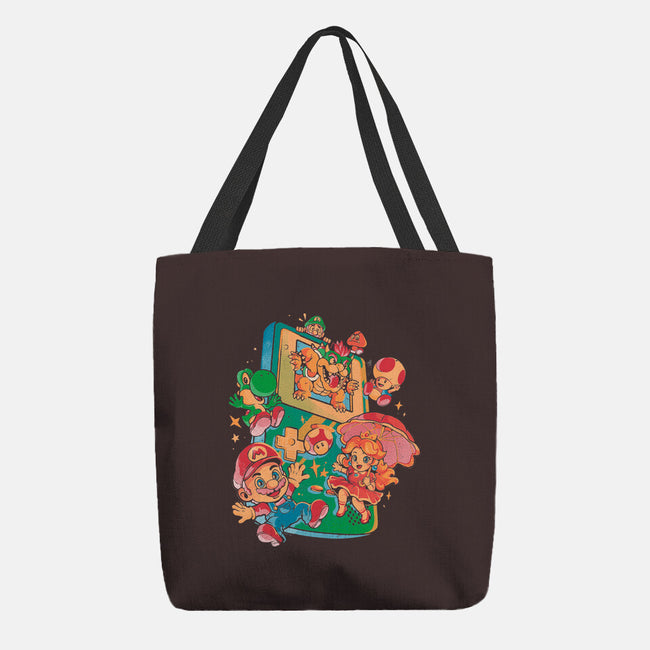 Plumber Game-None-Basic Tote-Bag-Arigatees