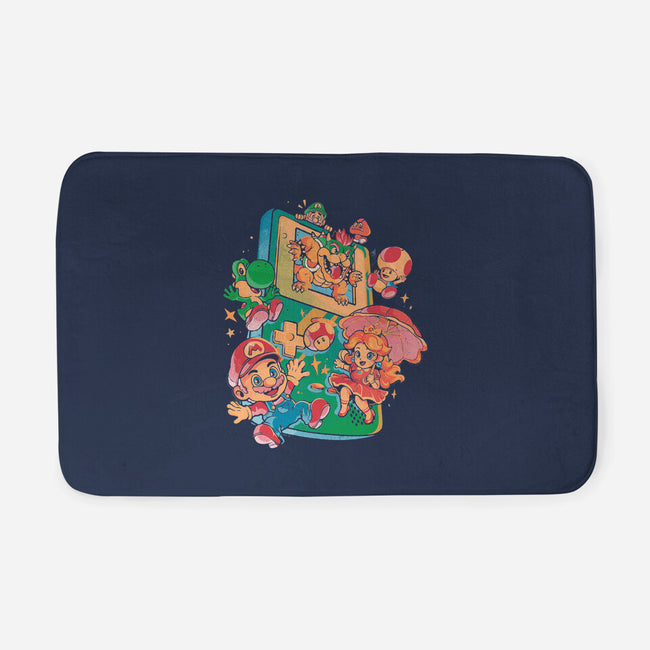 Plumber Game-None-Memory Foam-Bath Mat-Arigatees