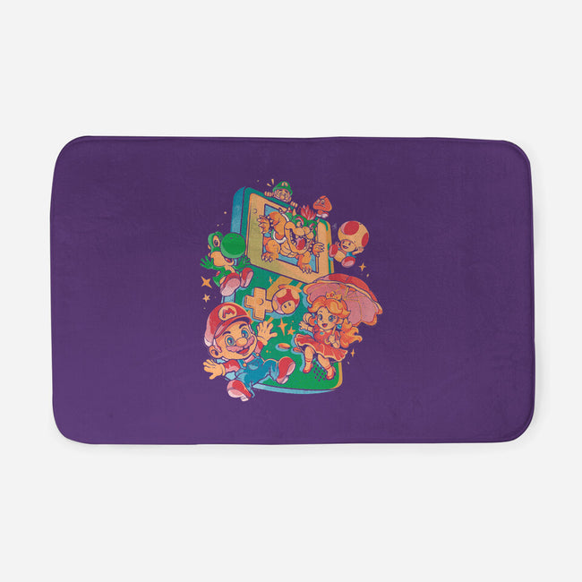 Plumber Game-None-Memory Foam-Bath Mat-Arigatees