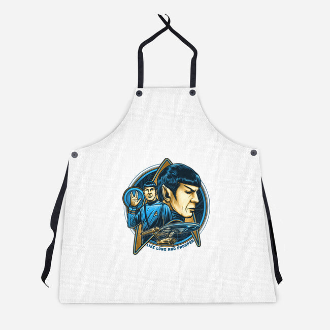 Live And Prosper-Unisex-Kitchen-Apron-momma_gorilla