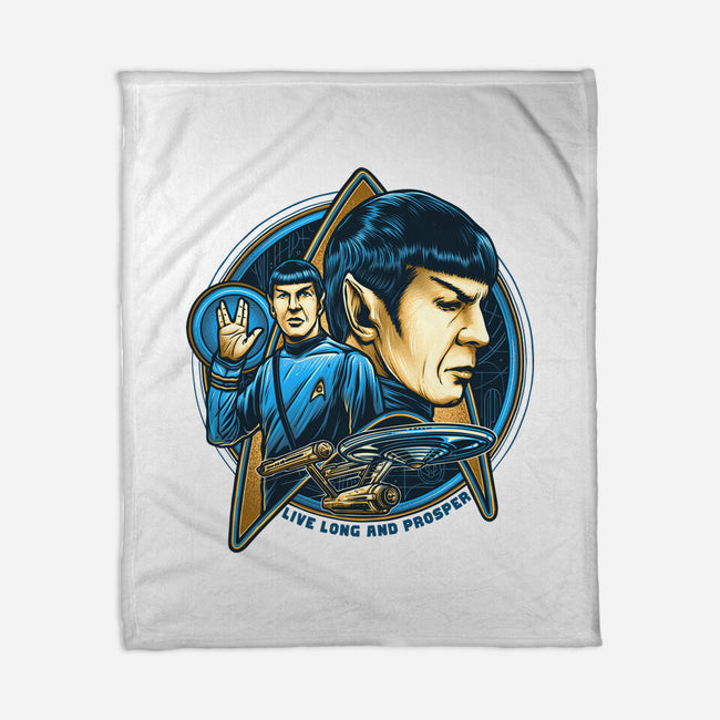 Live And Prosper-None-Fleece-Blanket-momma_gorilla