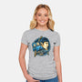 Live And Prosper-Womens-Fitted-Tee-momma_gorilla