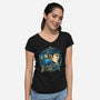 Live And Prosper-Womens-V-Neck-Tee-momma_gorilla