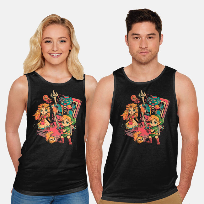 Brave Game-Unisex-Basic-Tank-Arigatees