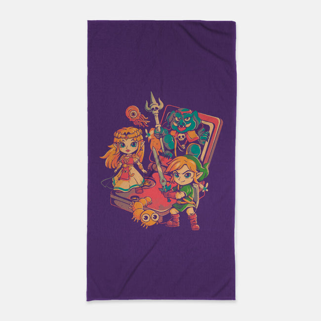 Brave Game-None-Beach-Towel-Arigatees