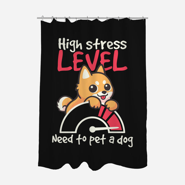 Need To Pet A Dog-None-Polyester-Shower Curtain-NemiMakeit