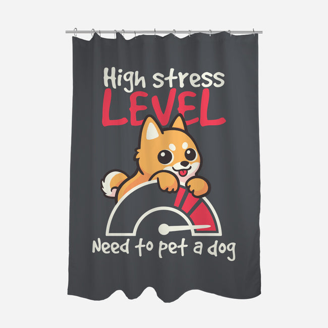 Need To Pet A Dog-None-Polyester-Shower Curtain-NemiMakeit