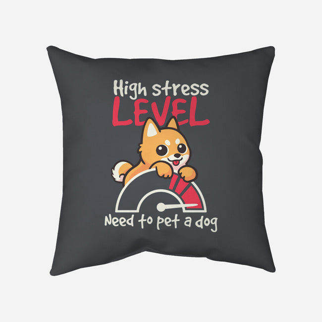 Need To Pet A Dog-None-Removable Cover-Throw Pillow-NemiMakeit