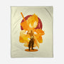 Omnislash Soldier-None-Fleece-Blanket-hypertwenty