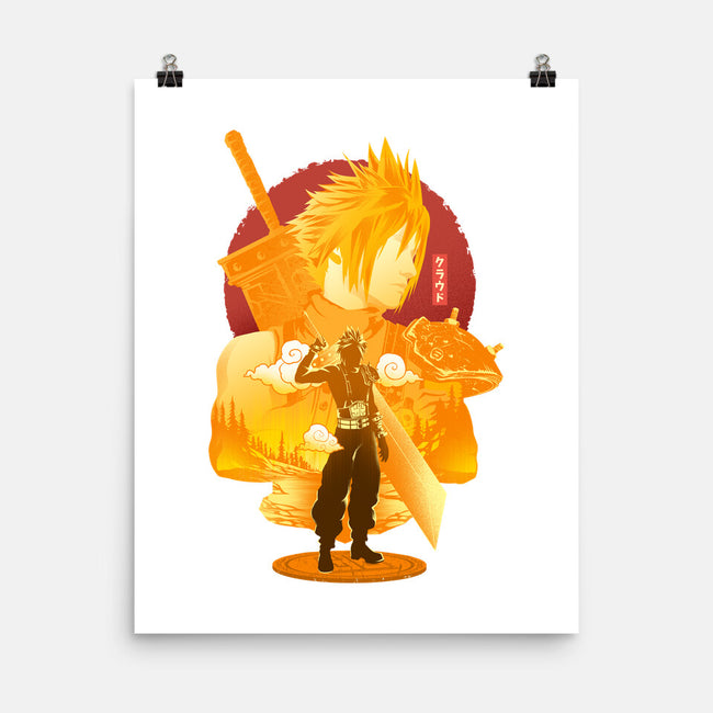 Omnislash Soldier-None-Matte-Poster-hypertwenty