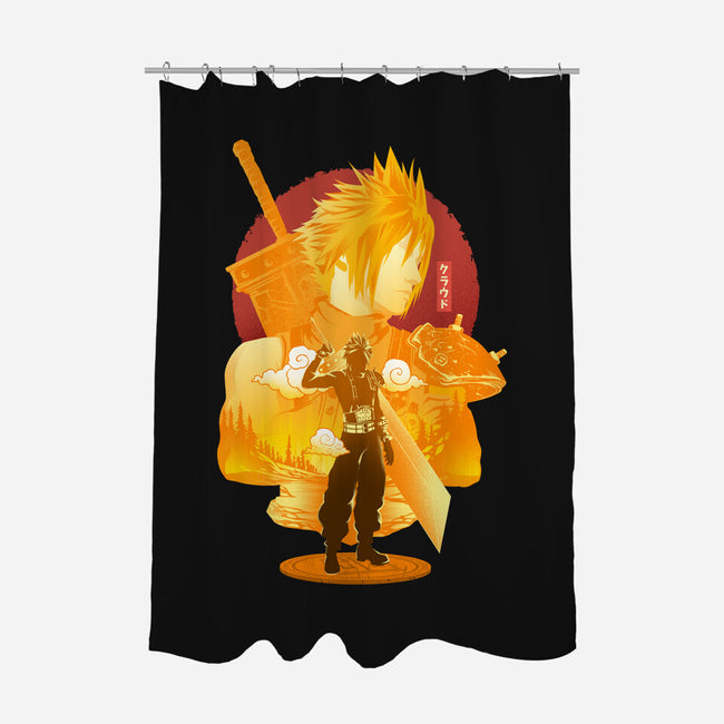 Omnislash Soldier-None-Polyester-Shower Curtain-hypertwenty