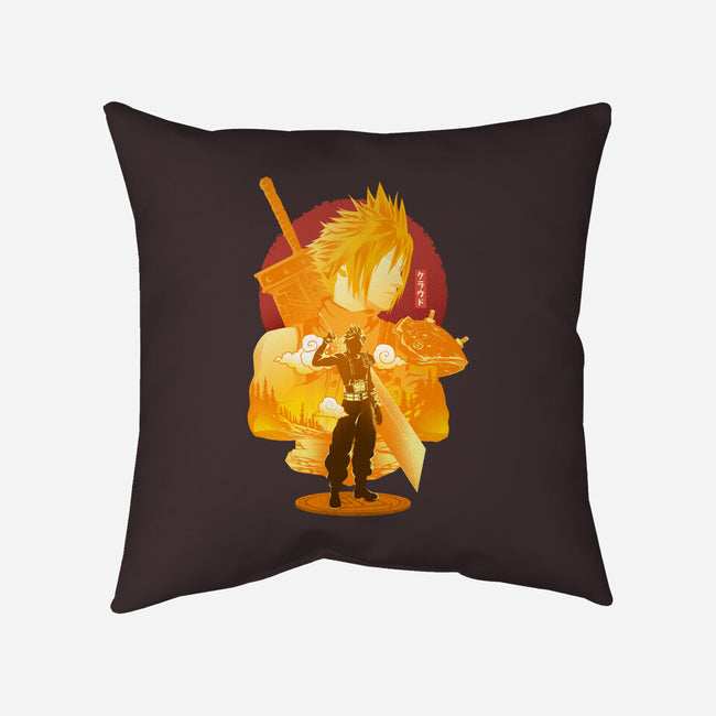 Omnislash Soldier-None-Removable Cover w Insert-Throw Pillow-hypertwenty