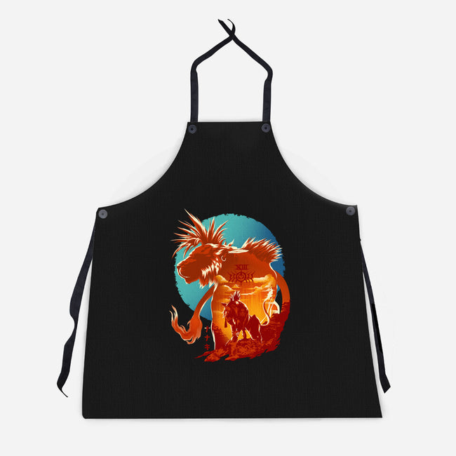 Midnight XIII-Unisex-Kitchen-Apron-hypertwenty