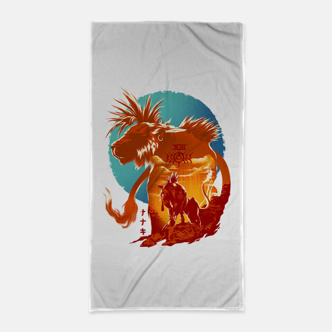 Midnight XIII-None-Beach-Towel-hypertwenty