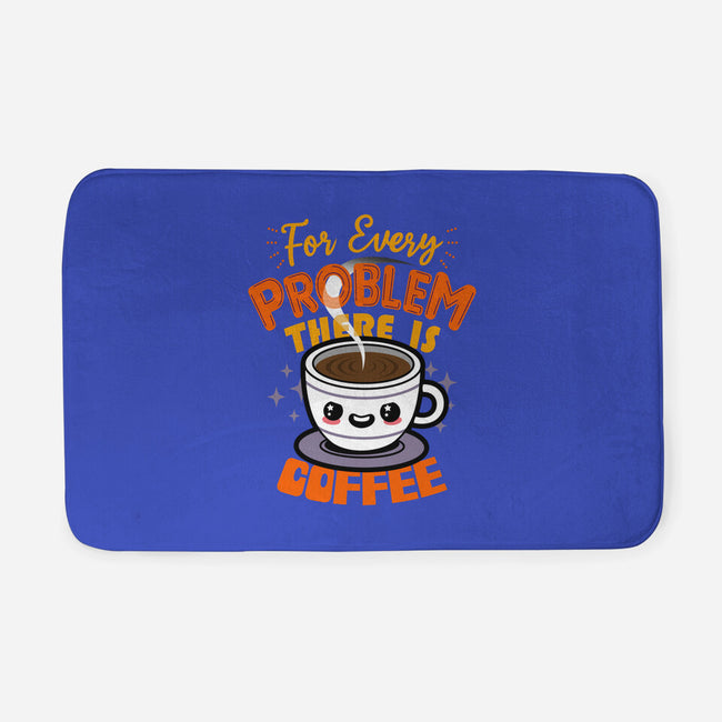 For Every Problem There Is Coffee-None-Memory Foam-Bath Mat-Boggs Nicolas