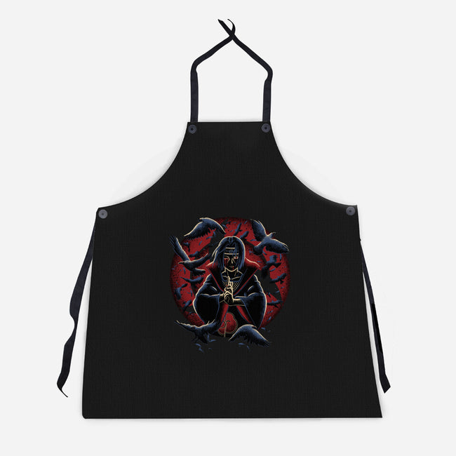 Wheel Eye Ninja-Unisex-Kitchen-Apron-rmatix