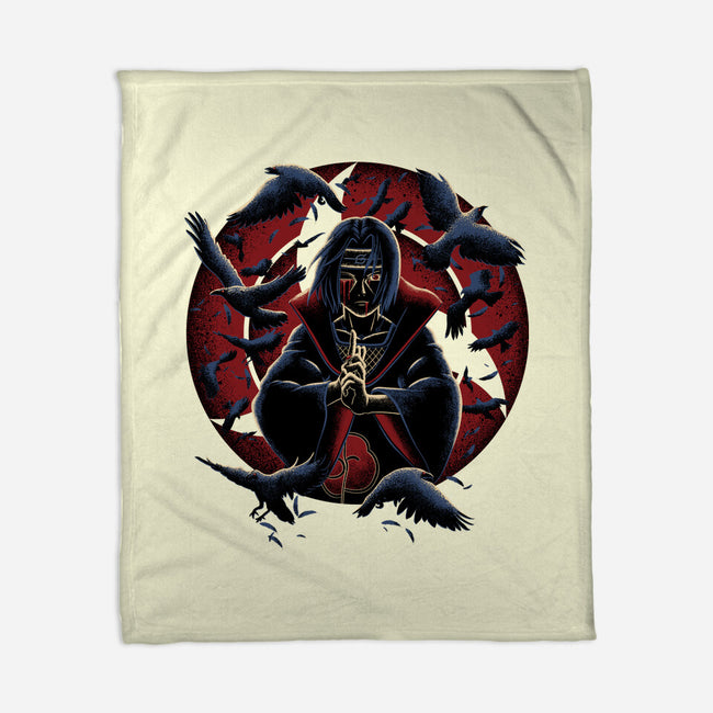 Wheel Eye Ninja-None-Fleece-Blanket-rmatix