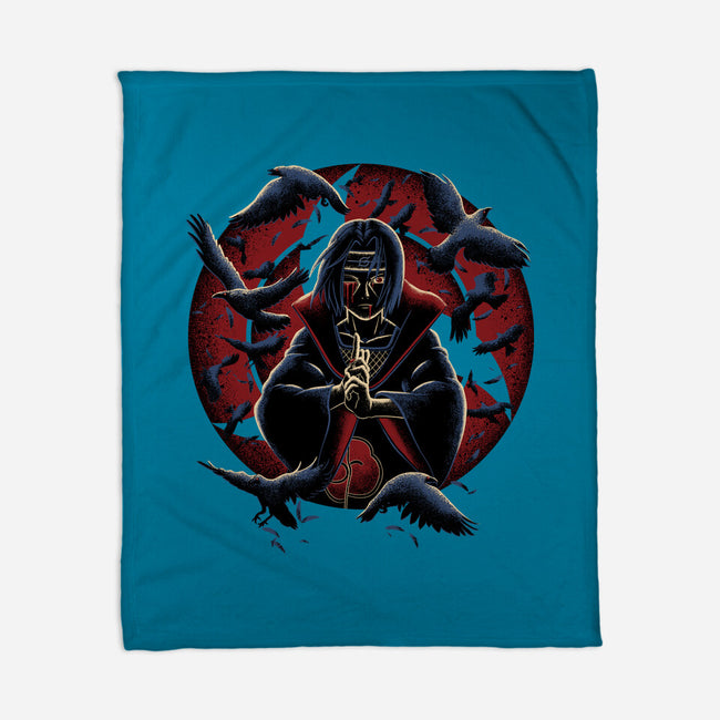 Wheel Eye Ninja-None-Fleece-Blanket-rmatix