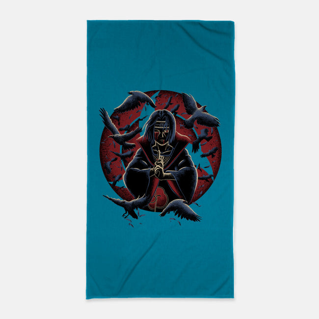 Wheel Eye Ninja-None-Beach-Towel-rmatix